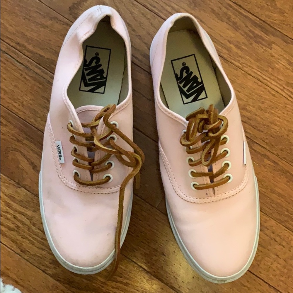 Light pink vans!